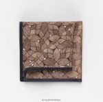 Aksesuarlar OLYMP cep mendili 30x30 cm, kahverengi PL4DLH2549