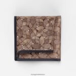 Aksesuarlar OLYMP cep mendili 30x30 cm, kahverengi PL4DLH2549