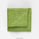 Aksesuarlar OLYMP cep mendili 30x30 cm, yeşil PL4DLH2597