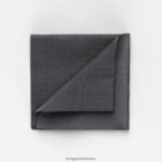Aksesuarlar OLYMP cep mendili 33x33 cm, antrasit PL4DLH2585