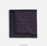 Aksesuarlar OLYMP cep mendili 33x33 cm, koyu kırmızı PL4DLH2566