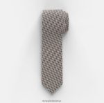 Aksesuarlar OLYMP ince kravat 6,5 cm, boz kahverengi PL4DLH2211