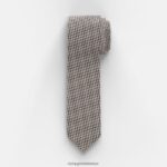 Aksesuarlar OLYMP ince kravat 6,5 cm, boz kahverengi PL4DLH2211