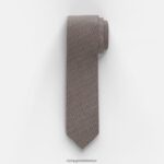Aksesuarlar OLYMP ince kravat 6,5 cm, boz kahverengi PL4DLH2251