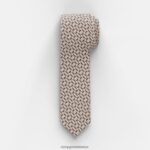 Aksesuarlar OLYMP ince kravat 6,5 cm, boz kahverengi PL4DLH2256