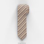 Aksesuarlar OLYMP ince kravat 6,5 cm, boz kahverengi PL4DLH2263