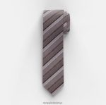 Aksesuarlar OLYMP ince kravat 6,5 cm, boz kahverengi PL4DLH2310