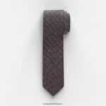 Aksesuarlar OLYMP ince kravat 6,5 cm, boz kahverengi PL4DLH2411