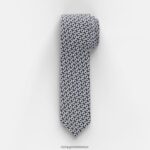 Aksesuarlar OLYMP ince kravat 6,5 cm, boz kahverengi PL4DLH2417