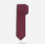 Aksesuarlar OLYMP ince kravat 6,5 cm, chianti PL4DLH2388