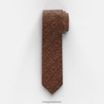 Aksesuarlar OLYMP ince kravat 6,5 cm, kahverengi PL4DLH2215