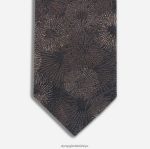 Aksesuarlar OLYMP ince kravat 6,5 cm, kahverengi PL4DLH2226 - Görsel 2