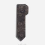 Aksesuarlar OLYMP ince kravat 6,5 cm, kahverengi PL4DLH2226