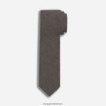 Aksesuarlar OLYMP ince kravat 6,5 cm, kahverengi PL4DLH2261