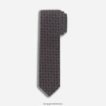 Aksesuarlar OLYMP ince kravat 6,5 cm, kahverengi PL4DLH2328