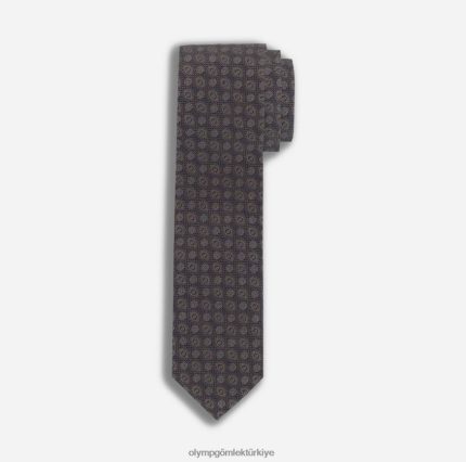 Aksesuarlar OLYMP ince kravat 6,5 cm, kahverengi PL4DLH2328