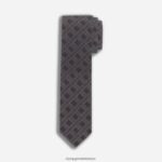 Aksesuarlar OLYMP ince kravat 6,5 cm, kahverengi PL4DLH2380