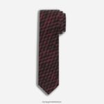 Aksesuarlar OLYMP ince kravat 6,5 cm, koyu kırmızı PL4DLH2396