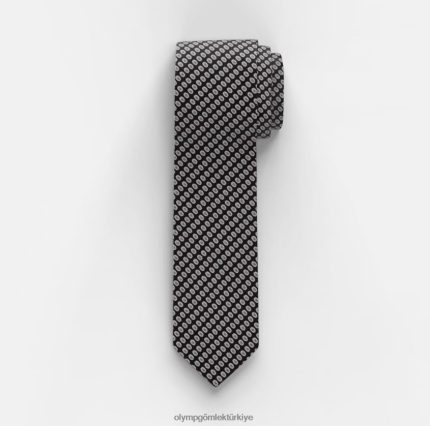 Aksesuarlar OLYMP ince kravat 6,5 cm, siyah PL4DLH2234