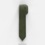 Aksesuarlar OLYMP süper ince kravat 5 cm, yeşil PL4DLH2209
