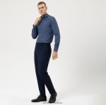 Giyim OLYMP beşinci seviye 24/7 vücuda oturan, iş gömleği, modern kent, denizci PL4DLH593 - Görsel 2