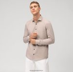 Giyim OLYMP beşinci seviye 24/7 vücuda oturan, iş gömleği, modern kent, doğal PL4DLH742