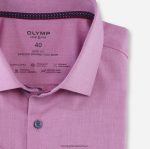 Giyim OLYMP beşinci seviye 24/7 vücuda oturan, iş gömleği, modern kent, fuşya PL4DLH666 - Görsel 2