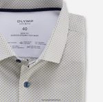 Giyim OLYMP beşinci seviye 24/7 vücuda oturan, iş gömleği, modern kent, limon PL4DLH546 - Görsel 2