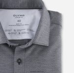 Giyim OLYMP beşinci seviye 24/7 vücuda oturan, iş gömleği, modern kent, siyah PL4DLH725 - Görsel 2