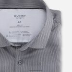 Giyim OLYMP beşinci seviye 24/7 vücuda oturan, iş gömleği, modern kent, siyah PL4DLH807 - Görsel 2
