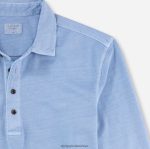Giyim OLYMP Beşinci seviye gündelik vücuda uyum, polo, bleu PL4DLH2173 - Görsel 2