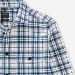 Giyim OLYMP gündelik kaban, gündelik gömlek, kent, bleu PL4DLH1970 - Görsel 2