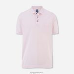 Giyim OLYMP gündelik modern kesim, polo, açık gül PL4DLH2181