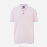Giyim OLYMP gündelik modern kesim, polo, açık gül PL4DLH2181
