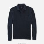Giyim OLYMP gündelik modern kesim, polo, deniz PL4DLH2122