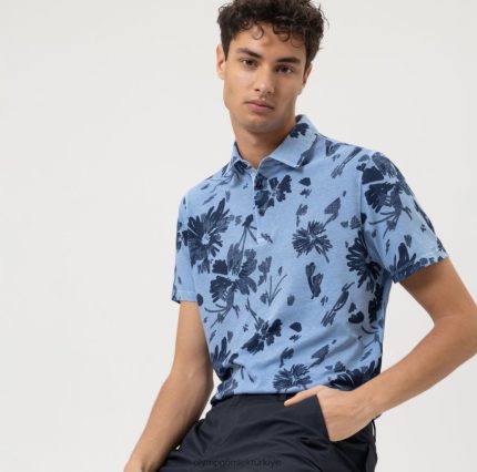 Giyim OLYMP gündelik modern kesim, polo, deniz PL4DLH2146