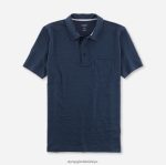 Giyim OLYMP gündelik modern kesim, polo, duman mavisi PL4DLH2091