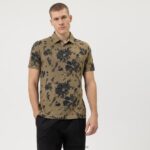 Giyim OLYMP gündelik modern kesim, polo, haki PL4DLH2088