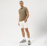 Giyim OLYMP gündelik modern kesim, polo, haki PL4DLH2118 - Görsel 2