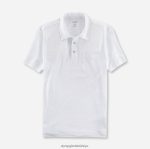 Giyim OLYMP gündelik modern kesim, polo, kırık beyaz PL4DLH2130