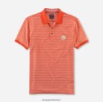 Giyim OLYMP gündelik modern kesim, polo, kırmızı PL4DLH2153