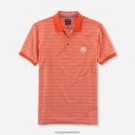 Giyim OLYMP gündelik modern kesim, polo, kırmızı PL4DLH2153
