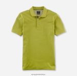Giyim OLYMP gündelik modern kesim, polo, limon PL4DLH2172