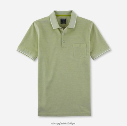 Giyim OLYMP gündelik modern kesim, polo, limon PL4DLH2178