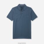 Giyim OLYMP gündelik modern kesim, polo, nürnberg mavisi PL4DLH2087