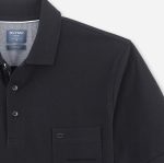 Giyim OLYMP gündelik modern kesim, polo, siyah PL4DLH2067 - Görsel 2