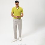 Giyim OLYMP gündelik modern kesim, polo, yeşil PL4DLH2121 - Görsel 2