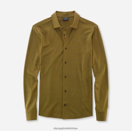 Giyim OLYMP gündelik modern kesim, polo, zeytin PL4DLH2141