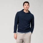 Giyim OLYMP gündelik triko sweatshirt, deniz mavisi PL4DLH1909