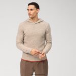 Giyim OLYMP günlük triko sweatshirt, bej PL4DLH1906